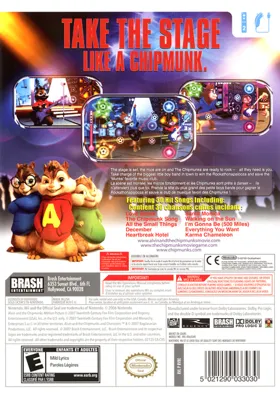Alvin and the Chipmunks box cover back